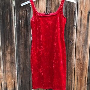 Tight Red Mini Dress